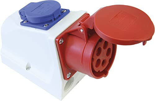 Kayser 4000873892 - Cee 16 400V Outlet 6H Ip44 Combi 5 Modi Precablati
