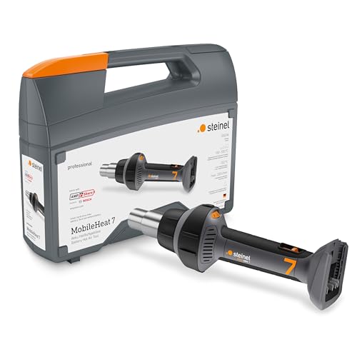 Steinel Utensile Ad Aria Calda A Batteria Mobileheat Mh 7, Pistola Termica Professionale Ampshare 18 V, 150-550 °C, 200 L/Min (Senza Batteria)