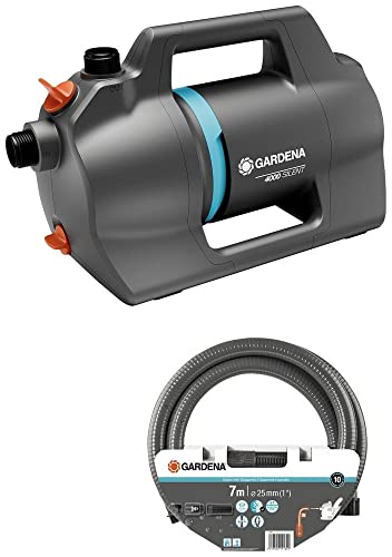 Gardena Pompa Da Giardino 4100 Set Di Tubi Di Aspirazione Silenziosi