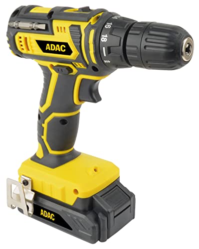 Adac M17692 20V Cordless Drill In Case With Accessories