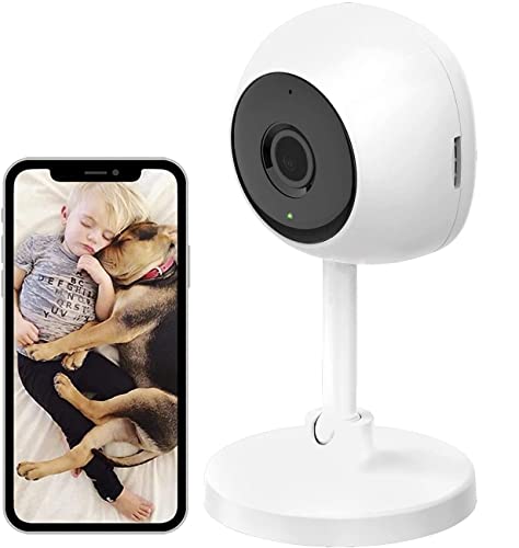 Woox R4071 Telecamera Intelligente 1080P Ip Wifi Sicurezza Videocamera Intelligenti Interno Con Visione Notturna E Rilevazione Di Movimento Con Audio