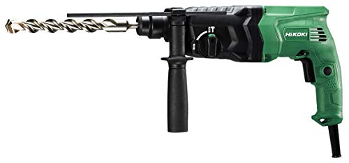 Hikoki Dh24Pg2Wsz - Martillo Ligero Combinado Sds-Plus 2 Posiciones 730W 2.7J 1050 Rpm 3950 Imp Hasta 24 Mm Hormigón Con Maletín Dh24Pg2Z