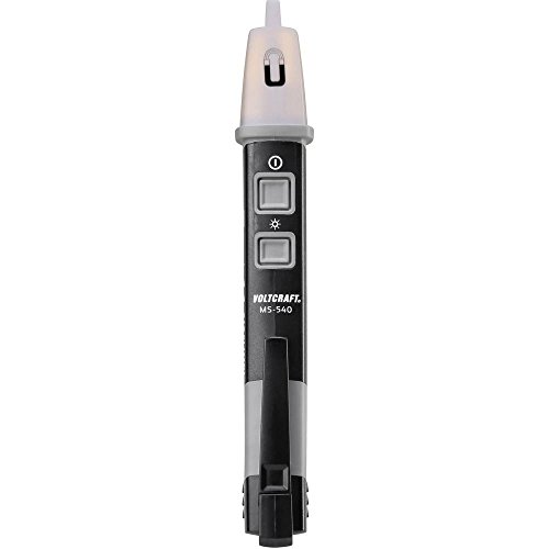 Voltcraft Ms-540 Tester Di Tensione Senza Contatto Cat Iv 1000 V Led, Acustico, Vibrazione Di Fabbrica Senza Certificat