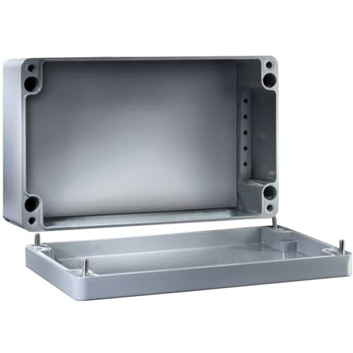 Rittal Ritt - Alloggiamento Ga In Alluminio Pressofuso Bht=175 X 80 X 57 Mm, Ip66 Ral7001
