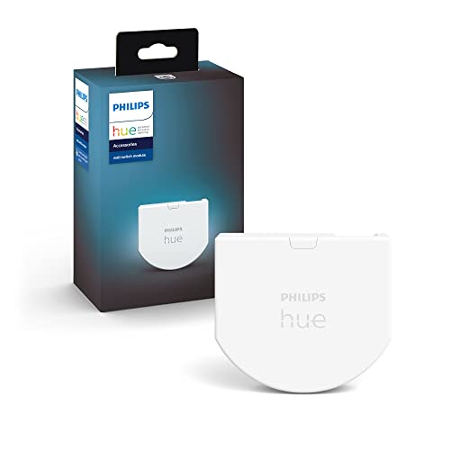 Philips Hue Wall Switch Module, Modulo Interruttore A Parete, Controllo Illuminazione Smart, Bianco