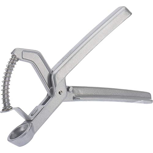 Westmark Denocciolatore Per Olive, Pratico Utensile Con Molla, Lunghezza: 16,7 Cm, Alluminio Rivestito, Olivus, 40402270