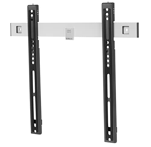 One For All Ultra Slim Wm6411 Supporto Da Parete Per Tv - Montaggio A Muro Fisso - Dimensioni Schermo 32-60 Pollici - Per Tutti I Tipi Di Tv – Massimo