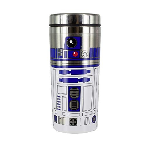 Disney Paladone Guerre Stellari Tazza Da Viaggio R2-D2 - Prodotto Ufficiale