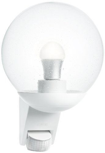 Steinel Lampada Da Esterno L 585 S, Lampada Da Parete Con Sensore A 180° E Portata Di 12 M, E27, Ingresso Casa, Bianco