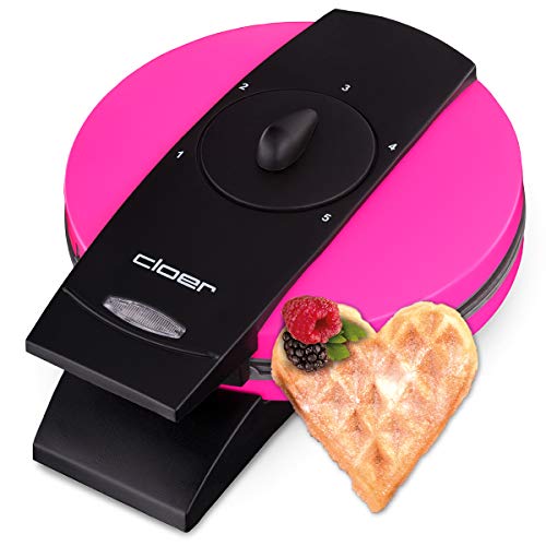 Cloer 1627-11 - Macchina Per Waffle 930, Colore: Rosa