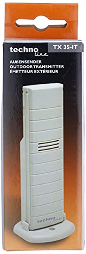 Technoline Tx35 Tx 35-It, Trasmettitore Di Temperatura, Trasmettitore Esterno, Trasmettitore Di Ricambio, Accessori, 868 Mhz, 13X4X2
