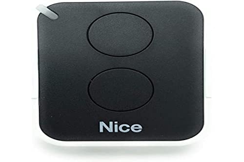 Nice - Télécommande Nice Era One2, 2 Canaux, 433,92 Mhz,Noir/Blanc, On2