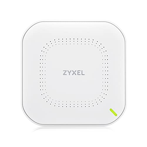 Zyxel Multi-Gig Wifi 6 Ax3000 Poe Access Point Per Piccole Imprese, Uplink 2,5G Poe, Con Antenna Mu-Mimo 3X3 + 2X2, Gestibile Tramite App Nebula O Sta