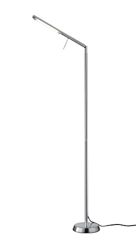 Trio Leuchten Trio 420490107 Lampada Led Da Terra In Filigrana, Nichel Opaco 6 W