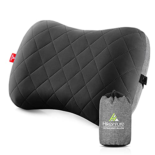 Hikenture Cuscino Gonfiabile Da Campeggio, Da Viaggio, Con Federa Rimovibile, Comodo Cuscino Cervicale Per Viaggio/Esterno, Cuscino Da Viaggio, Cuscin