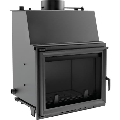 Kratki Zuzia Camino A Legna Con Scambiatore Di Calore Bimschv 2 Conforme 12 Kw Uscita Polvere Diametro 200 Mm Efficienza Termica 81% Acciaio E Ghisa