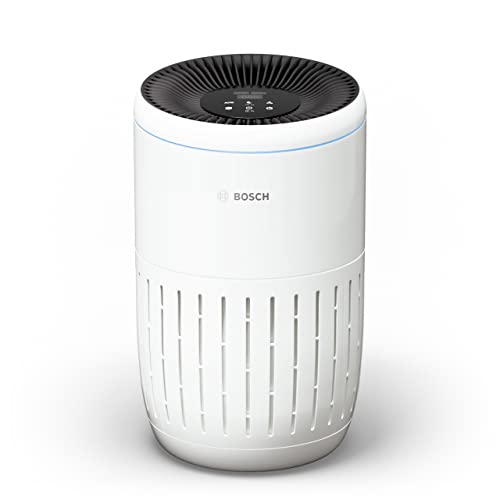 Bosch Air 2000 Purificatore D'Aria Fino A 37,5 M² - Rimuove Efficacemente Sporco Con Filtro Hepa, Smart Sensor, Modalità Silenziosa