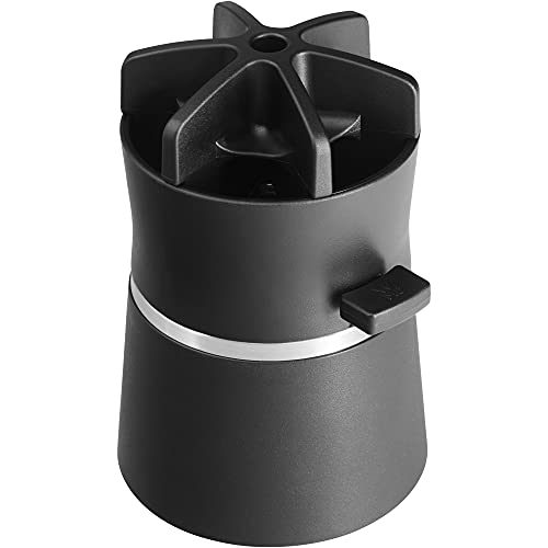 Wmf Gourmet - Affettatrice A Spirale Con Porta Residui, 14 Cm, Manuale, Tagliatelle Per Verdure, Zoodle Maker, Strisce E Spirali, Colore: Nero