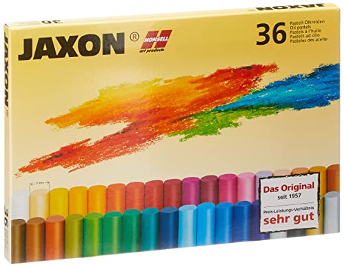 Honsell Art Products 47436 - Jaxon, Pastelli A Olio, 36 Pezzi