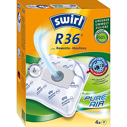 Swirl 197705 Sacchetto Per Aspirapolvere Rowenta, R 36 Mp Plus Airspve4