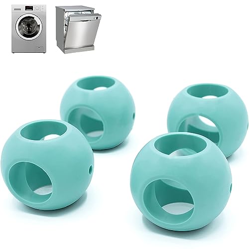 Fishtec - Sfere Magnetiche Anticalcare - Set Di 4 (2 Lavastoviglie + 2 Lavatrice/Lavatrice) - Sfera Di Lavaggio, Protegge Dal Calcare - Senza Detergen
