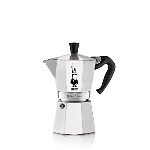 Caffettiera Da Caffè Bialetti Moka Express In Alluminio (9 Tazze), 420 Ml, Argento