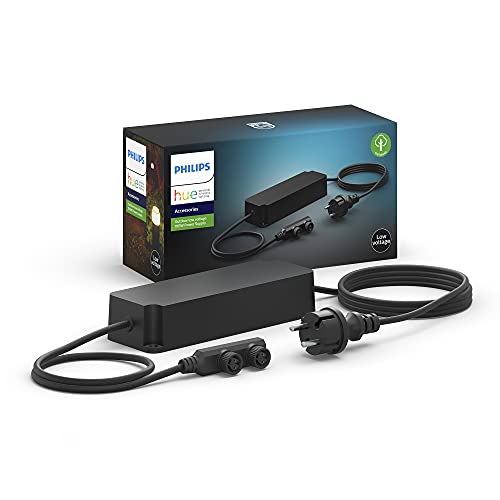 Philips Hue Alimentatore Da Esterno Per Illuminazione Intelligente Hue Outdoor, A Bassa Tensione, Grado Di Protezione Ip67