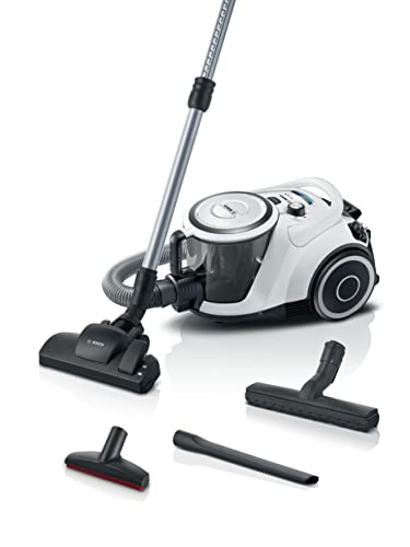 Bosch Serie 6 Bgc41Xall, Aspirapolvere Senza Sacchetto, Bianco