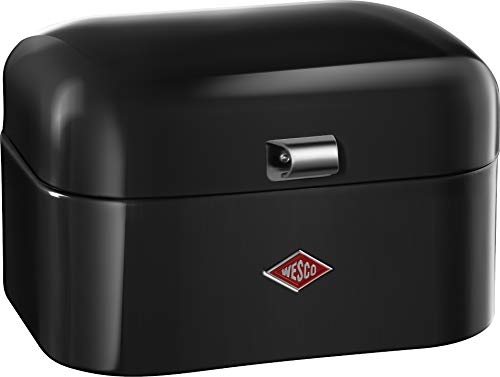 Wesco 235 101 Single Grandy Portapane Nero, 22 X 28 X 17 Cm (Lunghezza X Larghezza X Altezza), Metallo, 22 X 28 X 17Cm