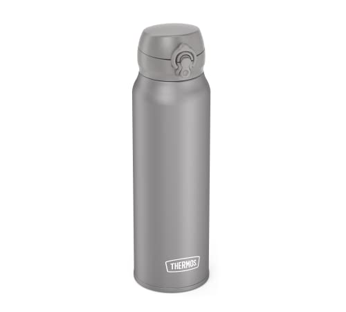 Thermos Ultralight Bottle 0,50L, Moon Rock, Thermosflasche Blau 500Ml, Isolierflasche Edelstahl Mit Safe Flow Lid, 10 H Heiss / 20 H Kalt, Spülmaschin