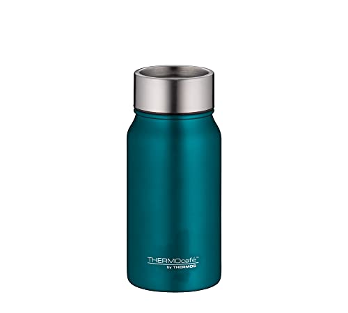 Thermocafé By Thermos Tc Mug Bicchiere Isolante, Acciaio Inox, Foglia Di Tè