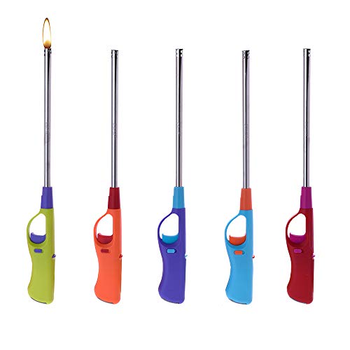 Polyflame 08065 Accendino Extra Lungo Bbq, Multicolore, Taglia Unica, Acciaio Inossidabile