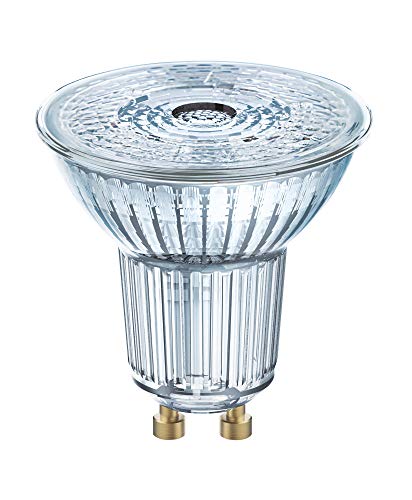 Osram Led Star Par16 Lampadina Led Con Riflettore, Attacco: Gu10, Bianca Fredda, 4000 K, 4.3 W, Equivalenti A 50 W, Led Star Par16, Chiaro, Taglia Uni