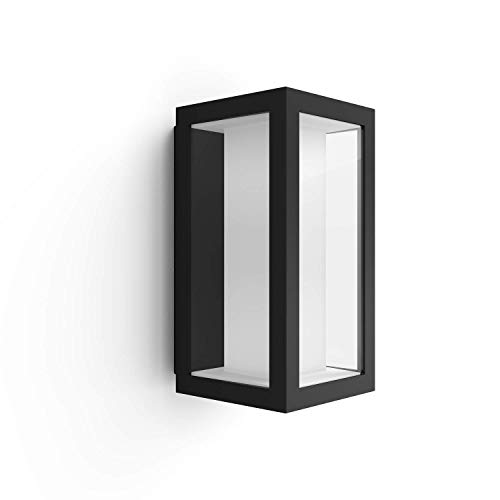 Philips Hue White And Color Ambiance Impress, Lampada Da Parete Smart Da Esterno, Nero
