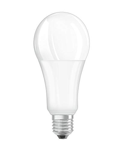 Osram - Lampadina Led Dimmerabile Con Attacco E27, Bianco Caldo (2700 K), Forma Classica, 20 W, Ricambio Per Lampadina Da 150 W, Led Opaco Superstar C