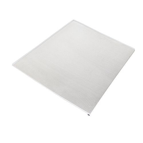 Emuca Protezione Per Fondo Di Mobile Da Cucina, Fondo Sotto Lavello M100, 968 X 580 Mm, Spessore 16 Mm, Alluminio