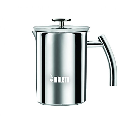 Bialetti Cappuccinatore, Crema Perfetta, Adatto A Tutti I Piani Di Cottura (Compresa Induzione), Lavabile In Lavastoviglie, 330 Ml, Acciaio Inox