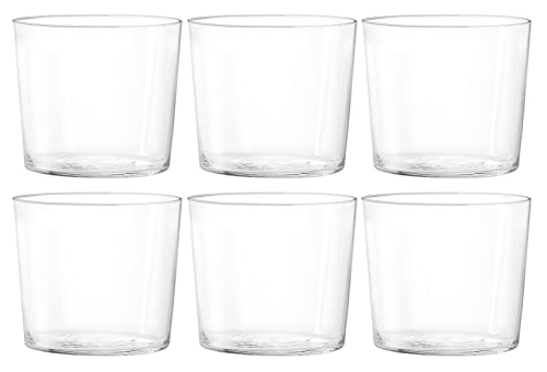 H&H Set 6 Bicchieri Starck In Vetro Borosilicato Cc 270