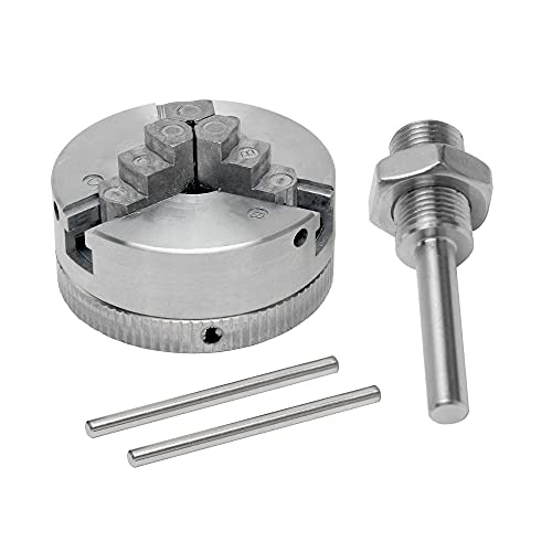 Tornio Chuck Mandrino A Tre Ganasce Mini Tornio In Lega Di Zinco Mandrino A Tre Ganasce M12 * 1 Mandrino A Mano Trapano Elettrico Biella Utensile Elet