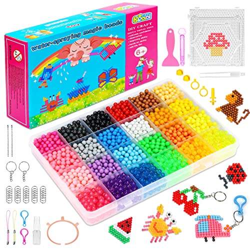 Water Beads 4000 Pezzo 24 Colori Fai Da Te Perline Per Bambini, Acqua Appiccicosa, Set Artigianali, Arte Mestiere Giocattoli Educativi, Per Compleanno