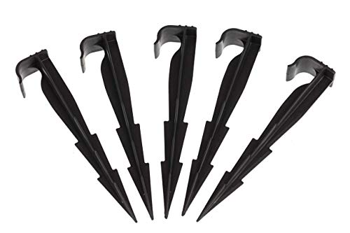 Gardenix 50 Picchetti Aquapeg, Di Ancoraggio Per Il Fissaggio A Terra Per L'Irrigazione Del Giardino, Tubo Ø 16