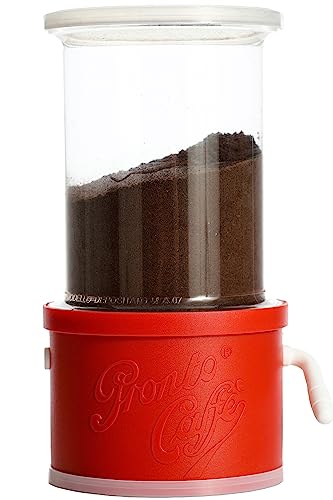 Prontocaffè Contenitore E Dosacaffe Per Moka, Per Conservare Caffè In Polvere, Dosa Caffè Con Dispenser. Si Usa Con Caffettiera Fino A 12 Tazze, Barat