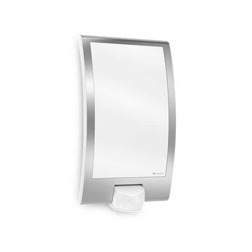 Steinel Lampada Da Parete L 22 S Inox, Con Rilevatore Di Movimento A 180°, Anthrazit, E27 60 Watts W 230 Volts
