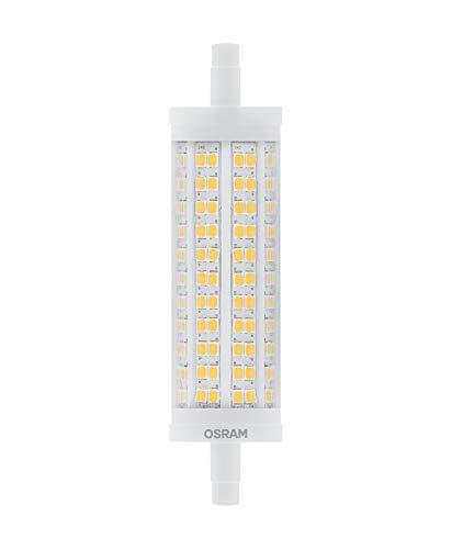 Osram Led Torcia Con Base R7S, Tubo Led Con Lampadina Da 19 W, Sostituzione Per Lampadina Da 150 W, 2452 Lm, Bianco Caldo (2700K)