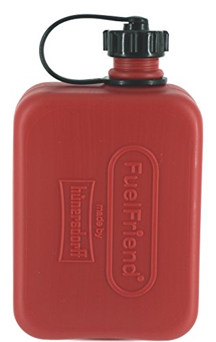 Fuelfriend® 0,5 Litri - Piccola Tanica Per Benzina Mini Tanica Di Riserva - Perfetta Per Moto, Auto E Altro Ancora