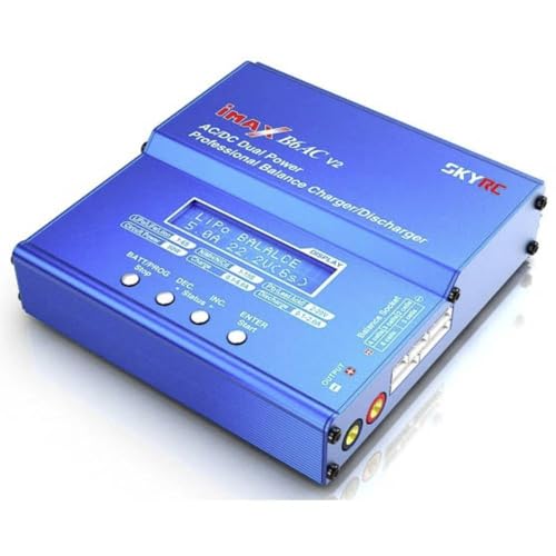Skyrc B6Ac V2 Caricatore Multifunzione Per Modellismo 6A Lipo, Lifepo, Liion, Nimh, Nicd, Piombo