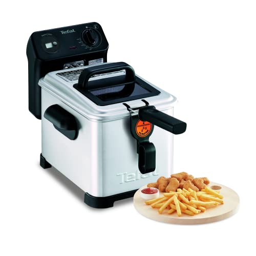 Tefal Filtra Pro Fr5160 Singolo Friggitrice 2400W Nero, Acciaio Inossidabile Friggitrice