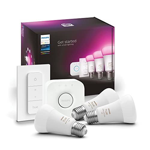 Philips Hue Wca Starter Kit 9W A60 E27 3Pcs. Bridge. Switch