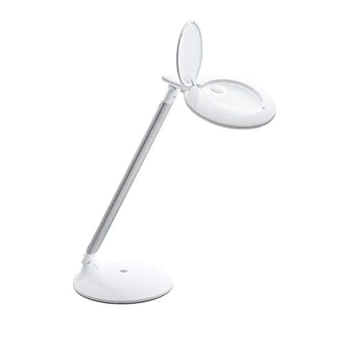 Daylight The Company - Halo Go - 2 Brightness Levels, Rechargeable, Portable, Magnifying Lamp, 80+ Cri, Great For Eye-Care, Colour Temperature: 6,000