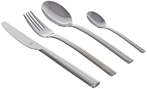 Silit – Set Di Posate Per 6 Persone 24 Pezzi Cover Crominox Acciaio Inox Lucidato